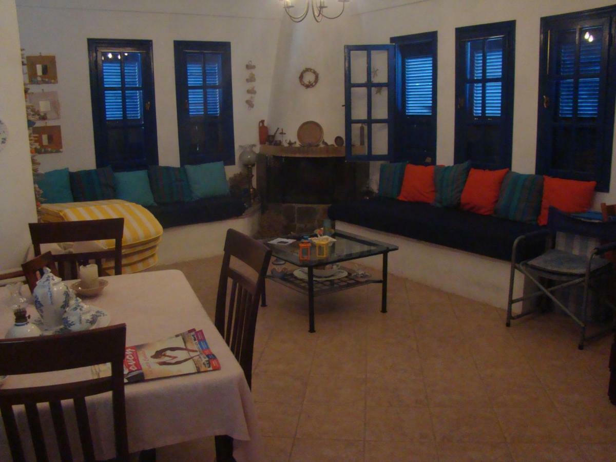 Вилла Superb View House-Sikinos Island-Chorio Экстерьер фото