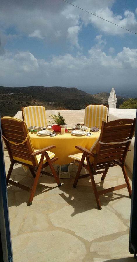 Вилла Superb View House-Sikinos Island-Chorio Экстерьер фото