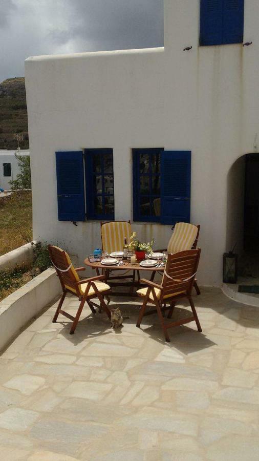 Вилла Superb View House-Sikinos Island-Chorio Экстерьер фото