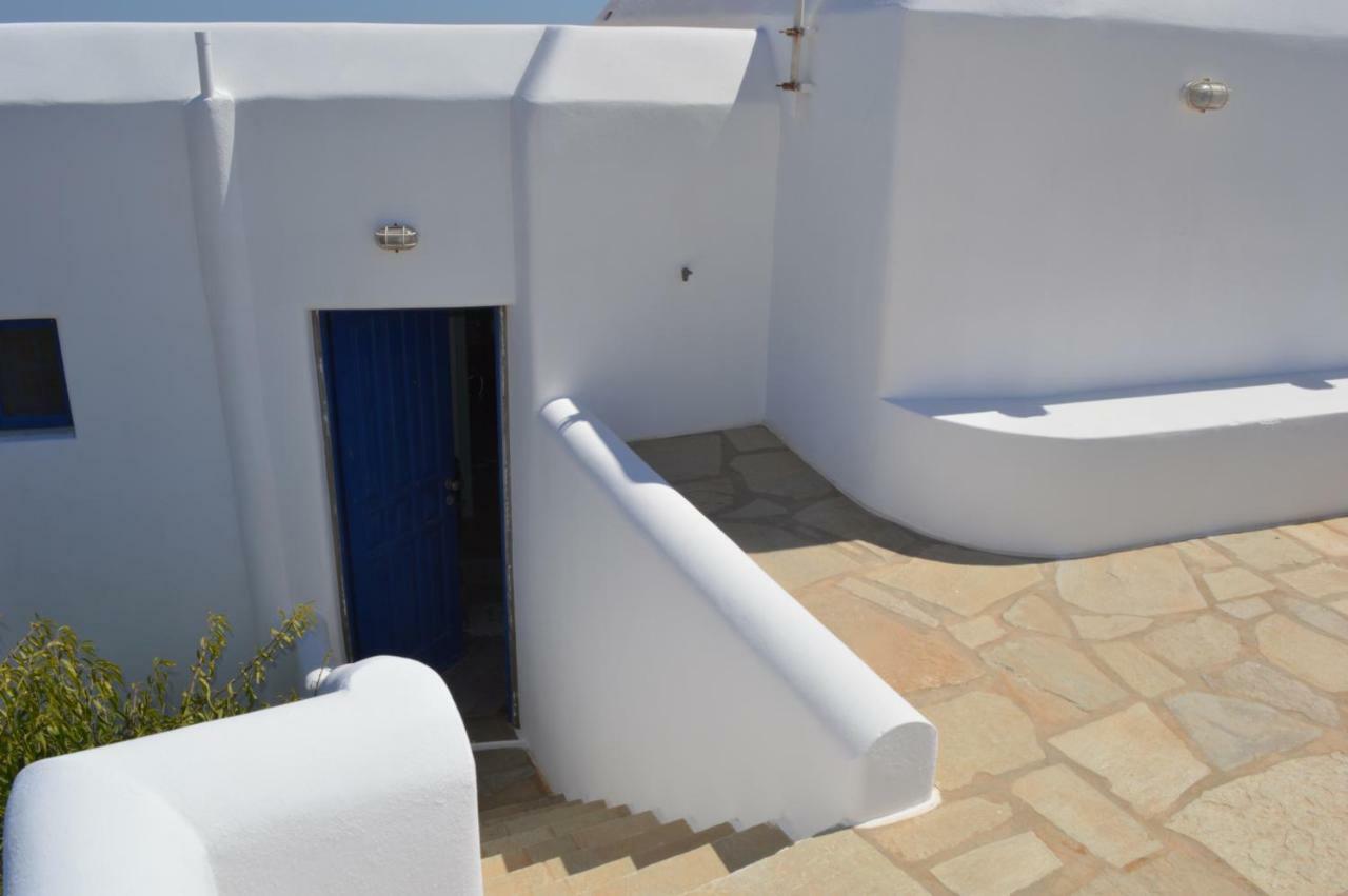 Вилла Superb View House-Sikinos Island-Chorio Экстерьер фото