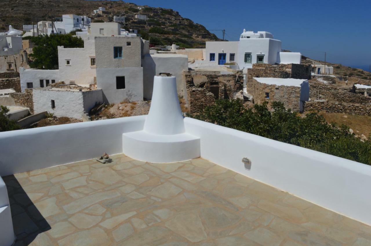 Вилла Superb View House-Sikinos Island-Chorio Экстерьер фото