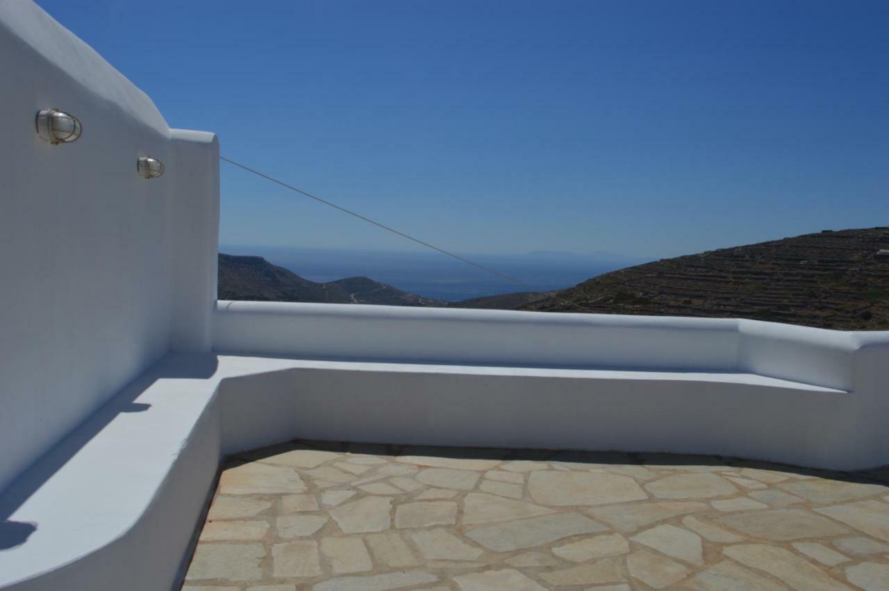 Вилла Superb View House-Sikinos Island-Chorio Экстерьер фото
