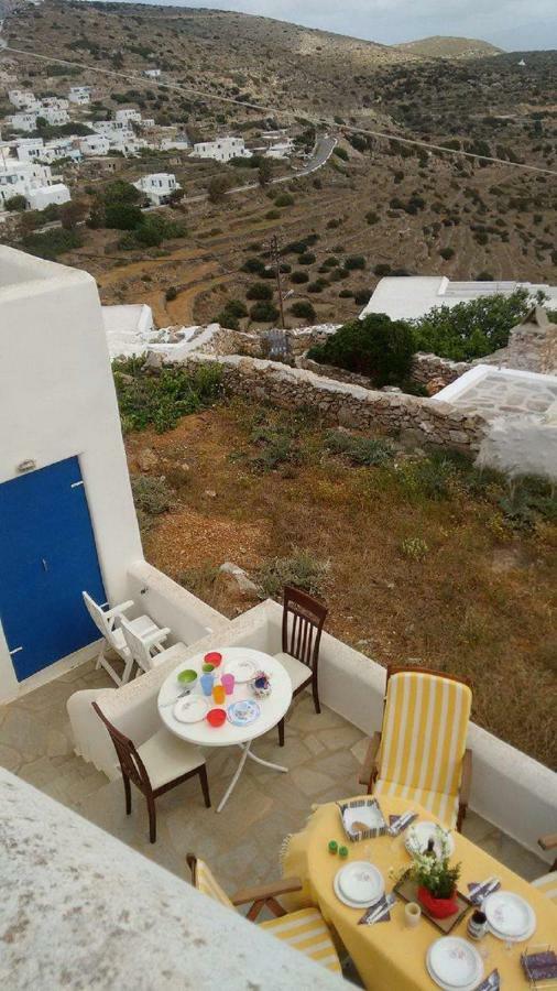 Вилла Superb View House-Sikinos Island-Chorio Экстерьер фото