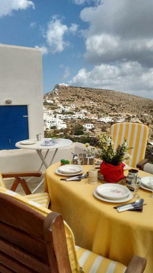 Вилла Superb View House-Sikinos Island-Chorio Экстерьер фото