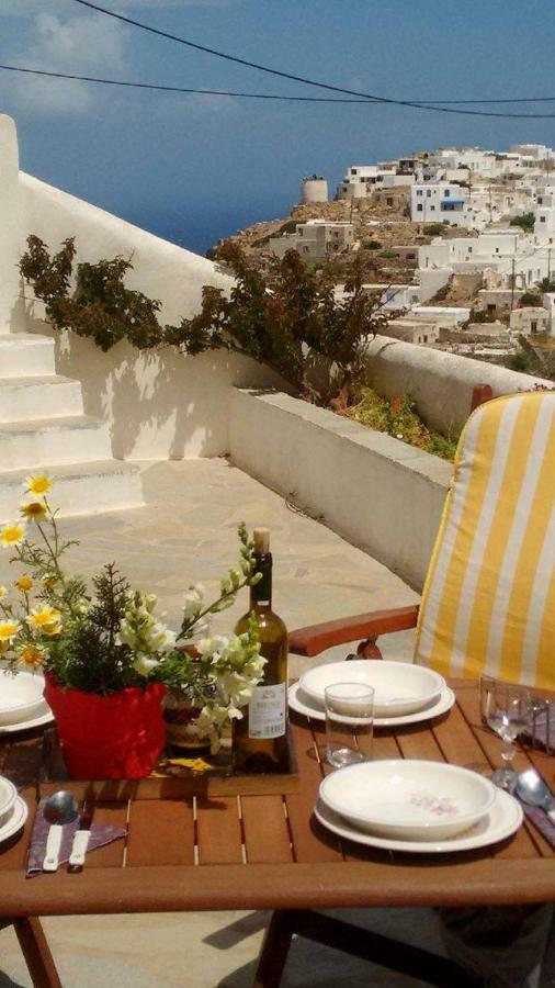 Вилла Superb View House-Sikinos Island-Chorio Экстерьер фото